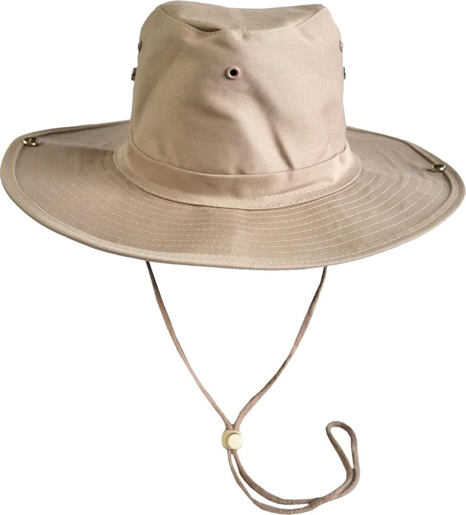 normani Bush hat (floppy hat), with chin strap for putting up